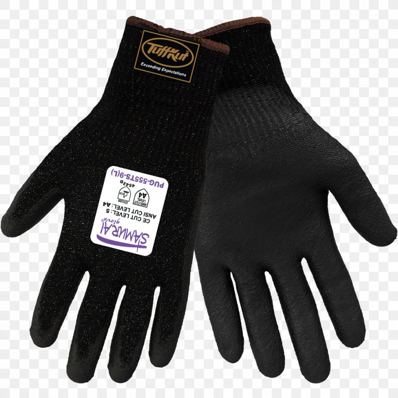 Cut-resistant Gloves Polyurethane Kevlar Cycling Glove, PNG, 1000x1000px, Glove, Artificial Leather, Bicycle Glove, Clothing Sizes, Cutresistant Gloves Download Free