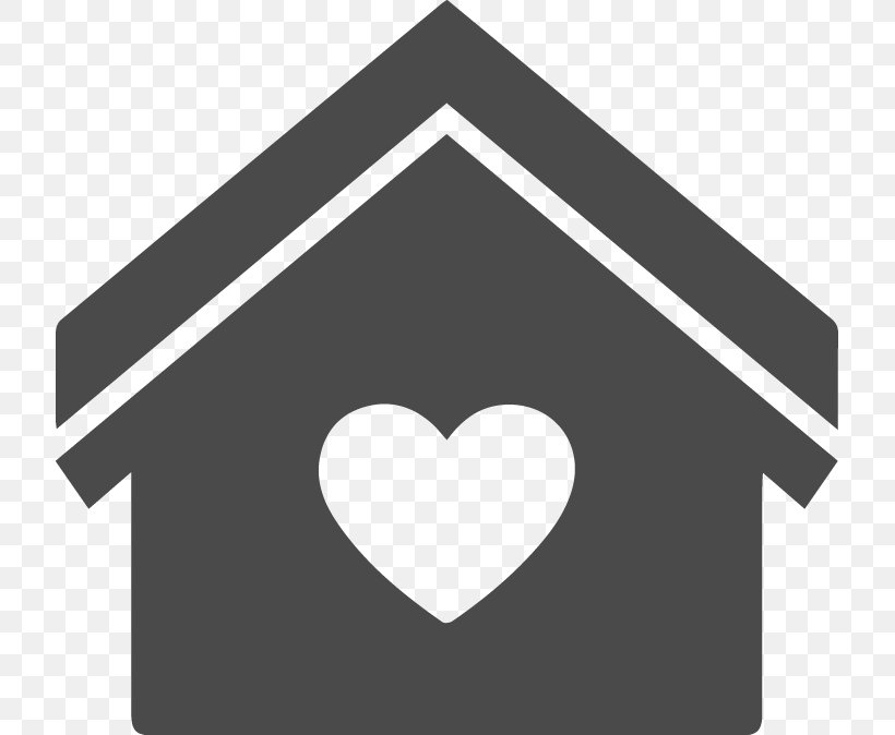 Dog Houses Clip Art, PNG, 717x674px, Dog, Black And White, Dog Houses, Heart, House Download Free