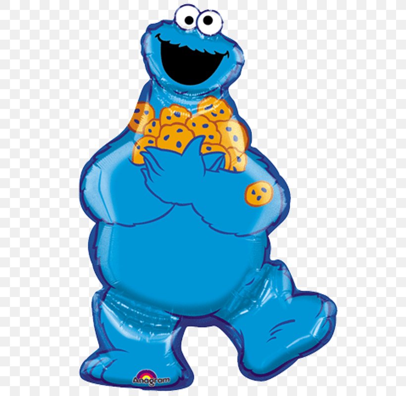 Happy Birthday, Cookie Monster Balloon Abby Cadabby Big Bird, PNG, 800x800px, Cookie Monster, Abby Cadabby, Amphibian, Animal Figure, Art Download Free