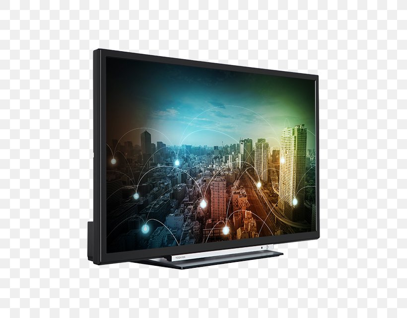 High-definition Television Toshiba TV LED-backlit LCD Toshiba 24D3763DA 61cm 24