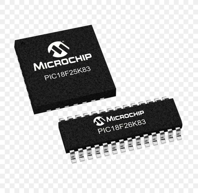 Microchip Technology Microcontroller 8-bit Flash Memory, PNG, 800x800px, Microchip Technology, Analogtodigital Converter, Bit, Circuit Component, Computer Data Storage Download Free