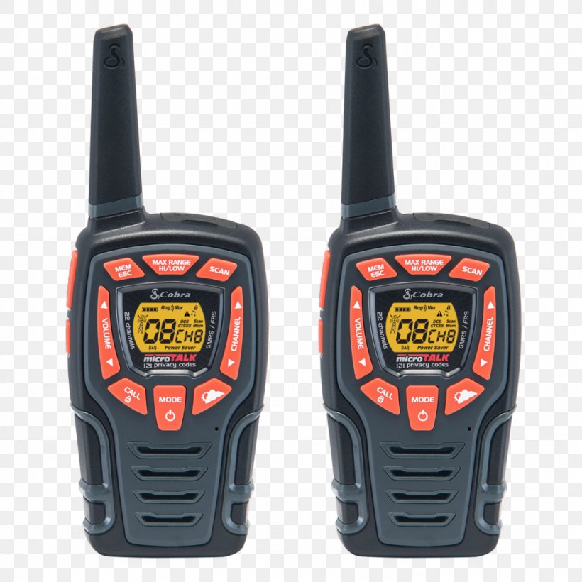 PMR446 Two-way Radio Walkie-talkie Mobile Phones, PNG, 1024x1024px, Twoway Radio, Battery, Communication Device, Electronic Device, Family Radio Service Download Free