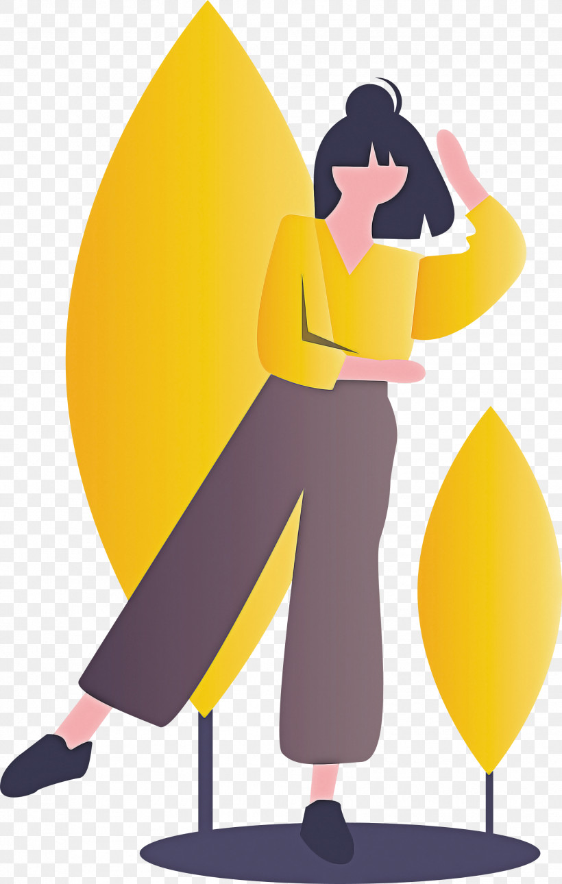 Modern Girl, PNG, 1906x3000px, Modern Girl, Cartoon, Yellow Download Free