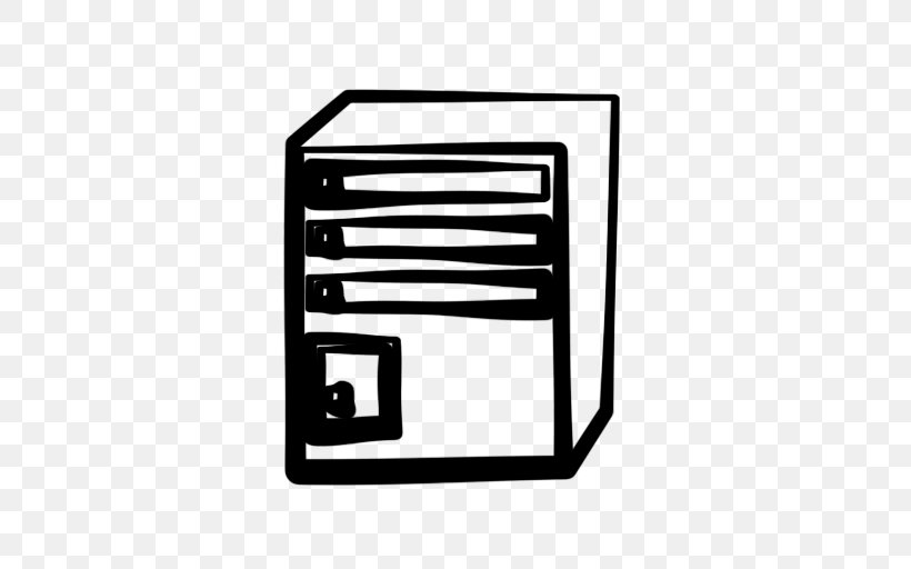 Computer Servers Clip Art, PNG, 512x512px, Computer Servers, Area, Black, Black And White, Brand Download Free