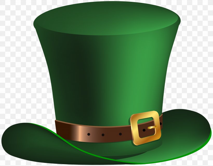 Hat Leprechaun Saint Patrick's Day Clip Art, PNG, 8000x6264px, Hat, Blog, Cylinder, Green, Headgear Download Free