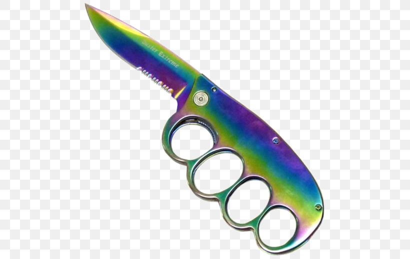 Trench Knife Pocketknife Assisted-opening Knife Brass Knuckles, PNG, 500x519px, Knife, Assistedopening Knife, Brass Knuckles, Butterfly Knife, Cold Weapon Download Free