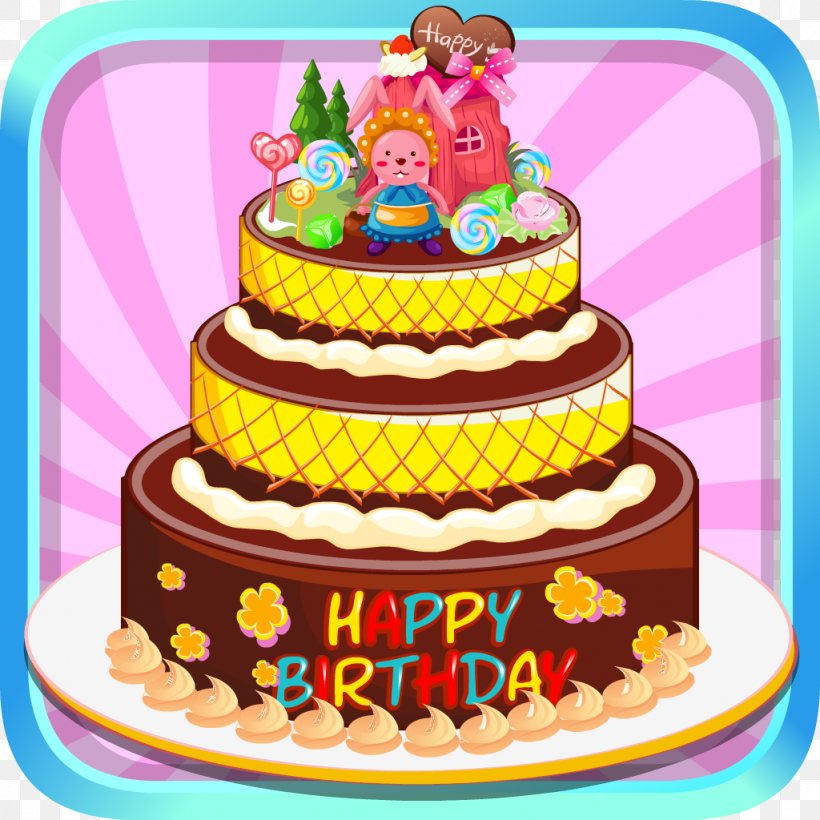 Frosting & Icing Birthday Cake Sugar Cake Torte, PNG, 1024x1024px, Frosting Icing, Baked Goods, Baking, Birthday, Birthday Cake Download Free