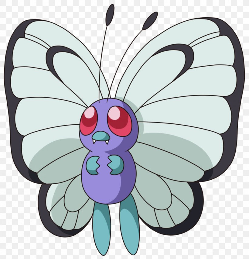 Pokémon X And Y Pikachu Butterfree Monarch Butterfly, PNG, 1024x1064px, Pikachu, Arthropod, Brush Footed Butterfly, Butterfly, Butterfree Download Free
