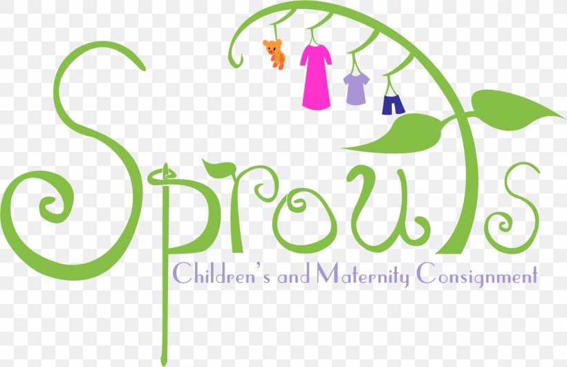 Sprouts Consignments Logo Child Consignment Store, PNG, 1376x892px, Logo, Area, Brand, Child, Clothing Download Free