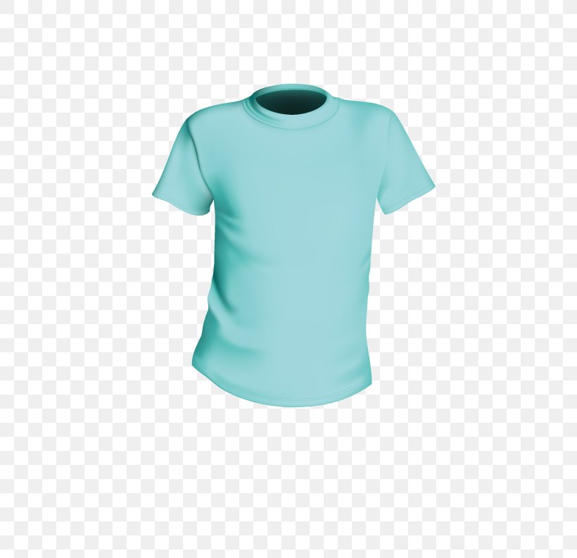 T-shirt Blue Clothing Sleeve, PNG, 612x792px, Tshirt, Active Shirt, Aqua, Blue, Clothing Download Free