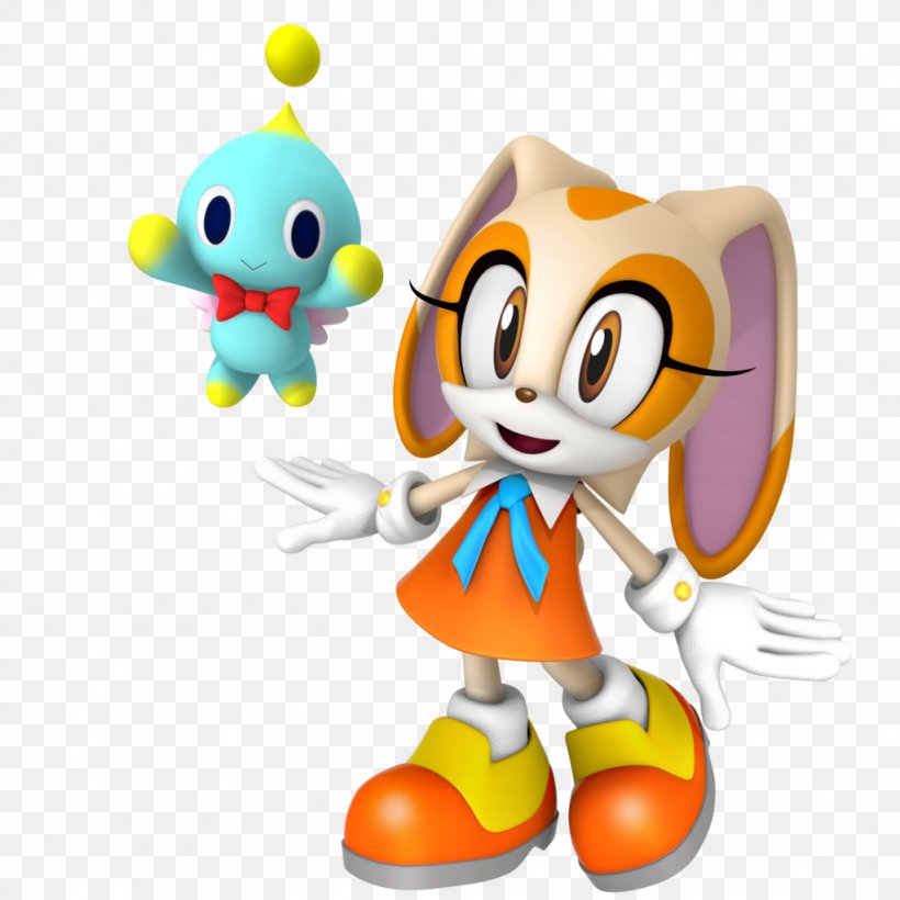 Cream The Rabbit Sonic Boom: Rise Of Lyric Sonic Forces Cream Cheese, PNG, 1024x1024px, Cream The Rabbit, Amy Rose, Animal Figure, Cartoon, Cheese Download Free