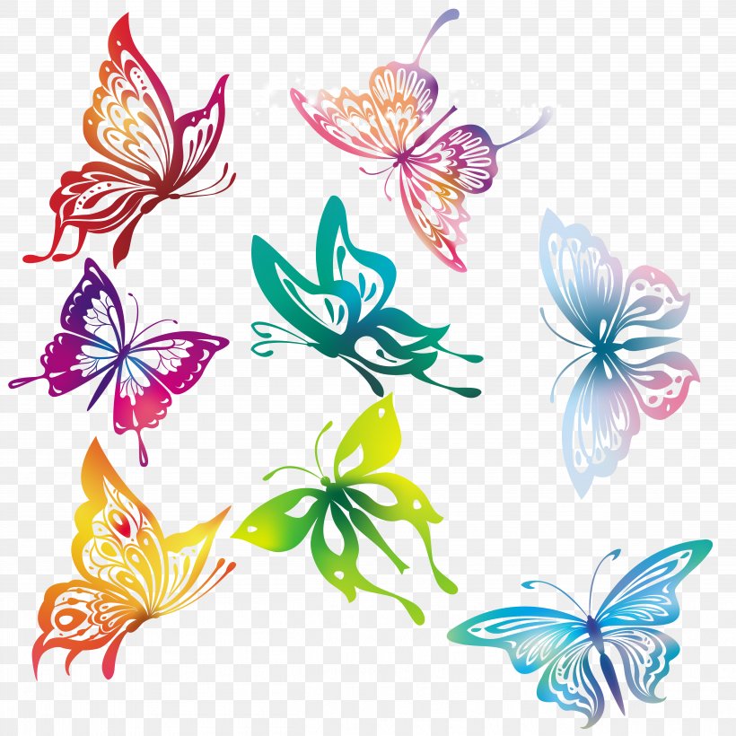 Floral Design Tattoo Clip Art, PNG, 5039x5039px, Flora, Abziehtattoo, Artwork, Butterfly, Floral Design Download Free