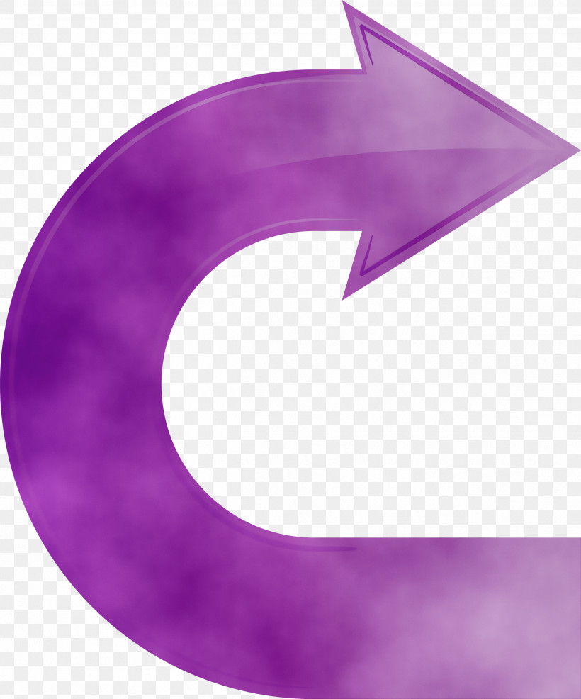 Violet Purple Circle Symbol Magenta, PNG, 2494x3000px, U Shaped Arrow, Circle, Magenta, Paint, Purple Download Free