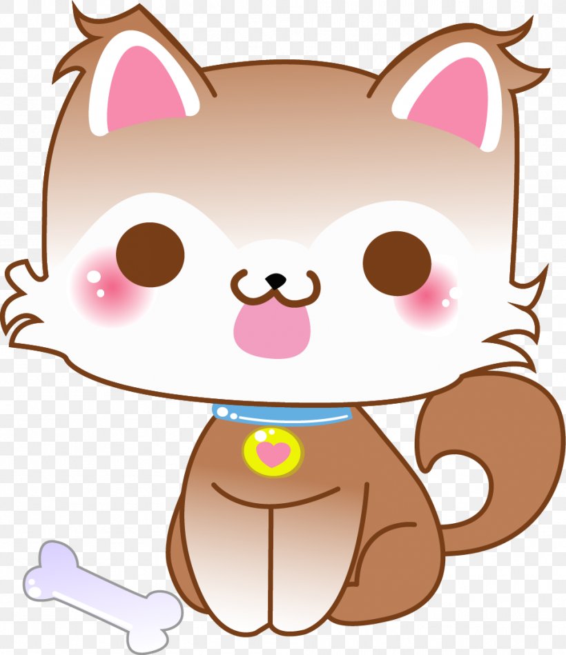 Whiskers Dog Kawaii Clip Art Image, PNG, 961x1113px, Watercolor, Cartoon, Flower, Frame, Heart Download Free