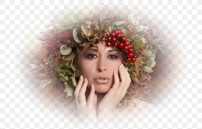 Beauty Headpiece Clairvoyance Website, PNG, 700x525px, Beauty, Clairvoyance, Eyebrow, Flower, Fortunetelling Download Free