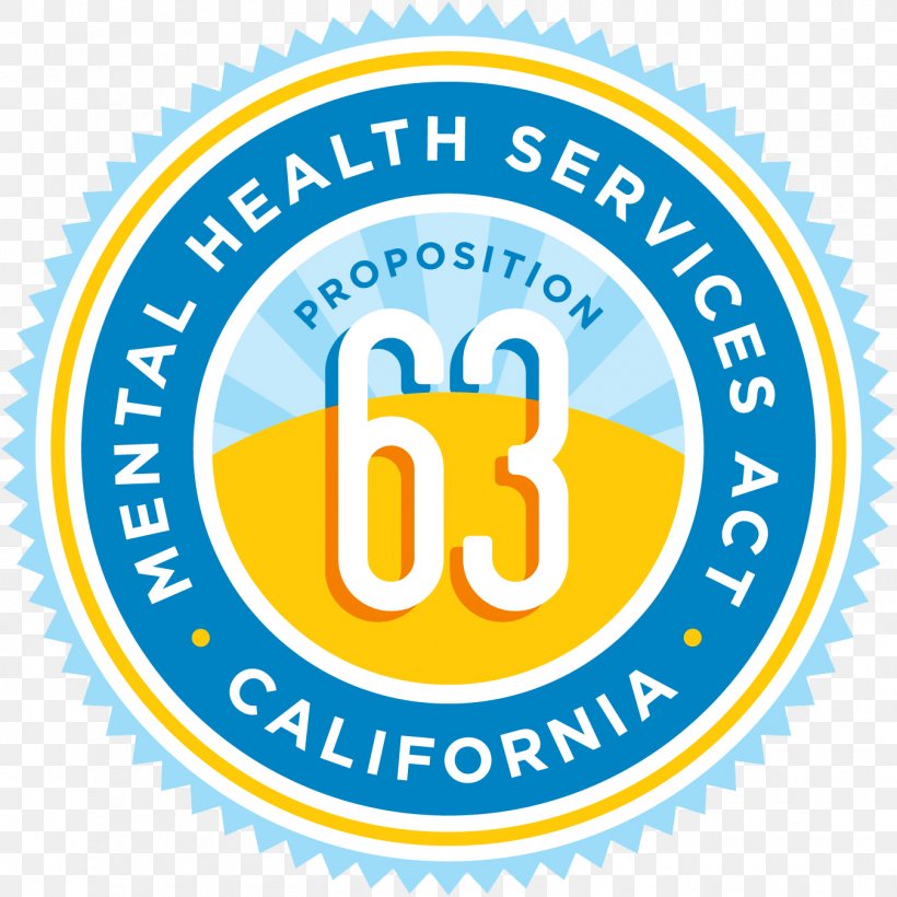 California Mental Health Services Act Los Angeles County Department Of Mental Health California Proposition 63 Logo, PNG, 1350x1350px, Logo, Area, Blue, Brand, California Download Free