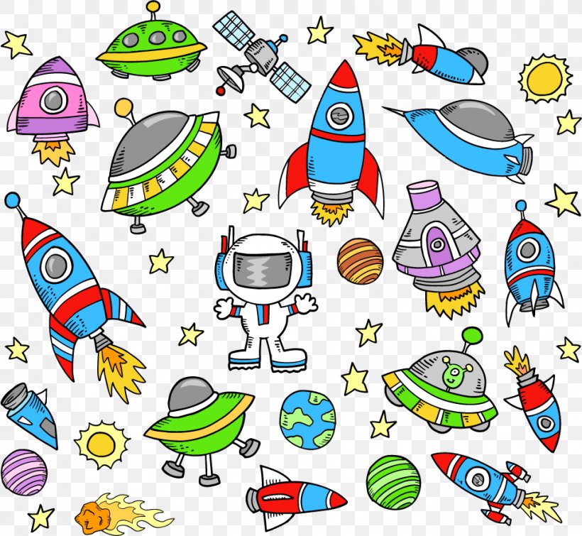 Outer Space Royalty-free Clip Art, PNG, 969x893px, Outer Space, Area, Art, Artwork, Cartoon Download Free