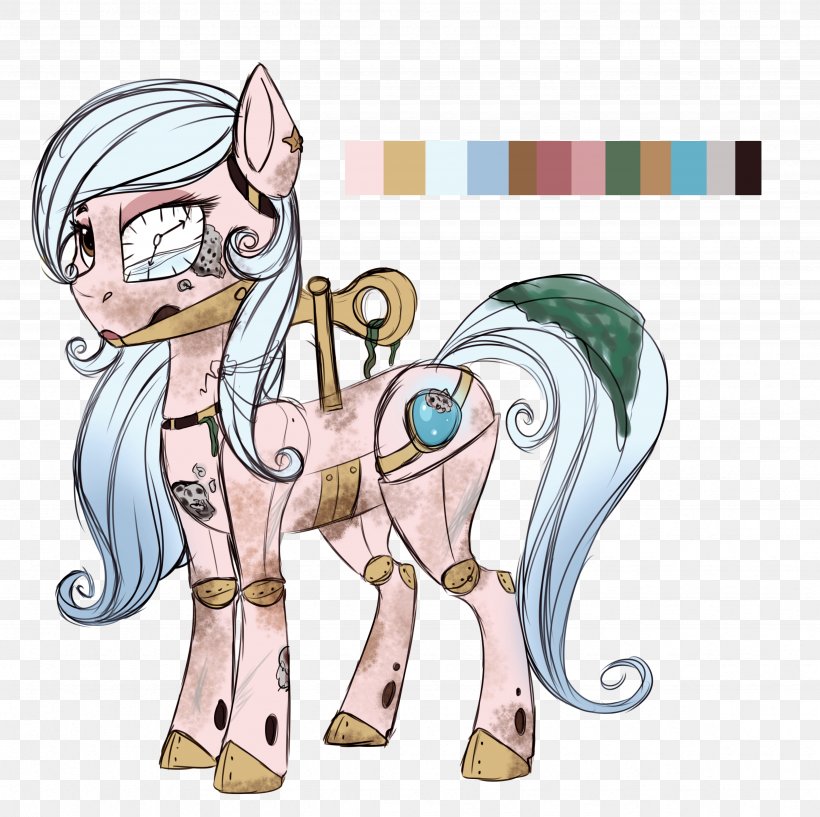 Pony Horse Cat Clip Art, PNG, 4705x4689px, Watercolor, Cartoon, Flower, Frame, Heart Download Free