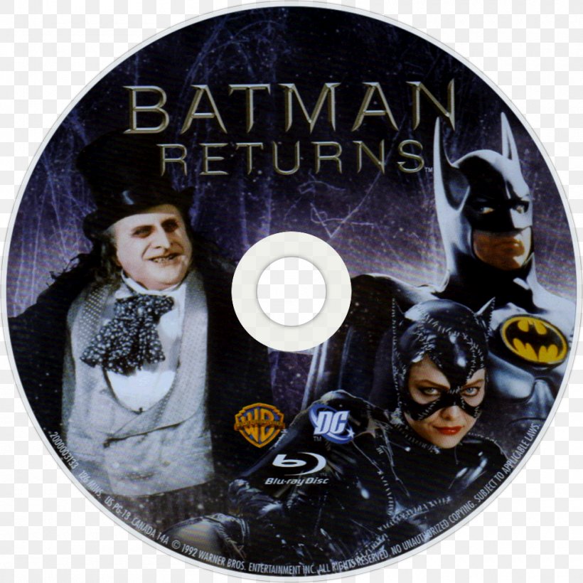 Batman Blu-ray Disc DVD Digital Copy Film, PNG, 1000x1000px, Batman, Batman Returns, Batman The Animated Series, Bluray Disc, Dc Comics Download Free