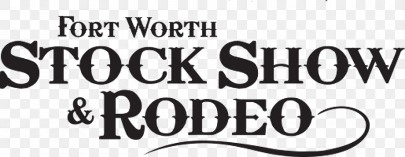 Fort Worth Stock Show & Rodeo Southwestern Exposition And Livestock Show National Western Stock Show, PNG, 900x350px, Fort Worth Stock Show Rodeo, Area, Black, Black And White, Brand Download Free