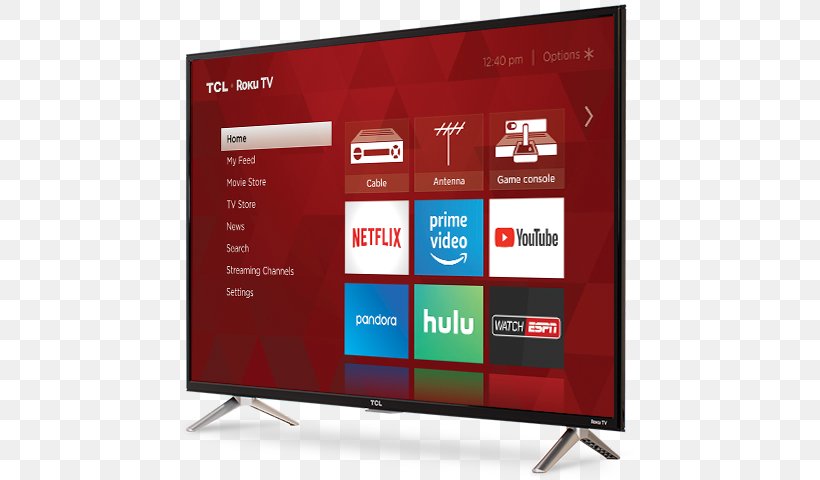 TCL S Series 49S405, PNG, 720x480px, 4k Resolution, Smart Tv, Advertising, Brand, Computer Monitor Download Free