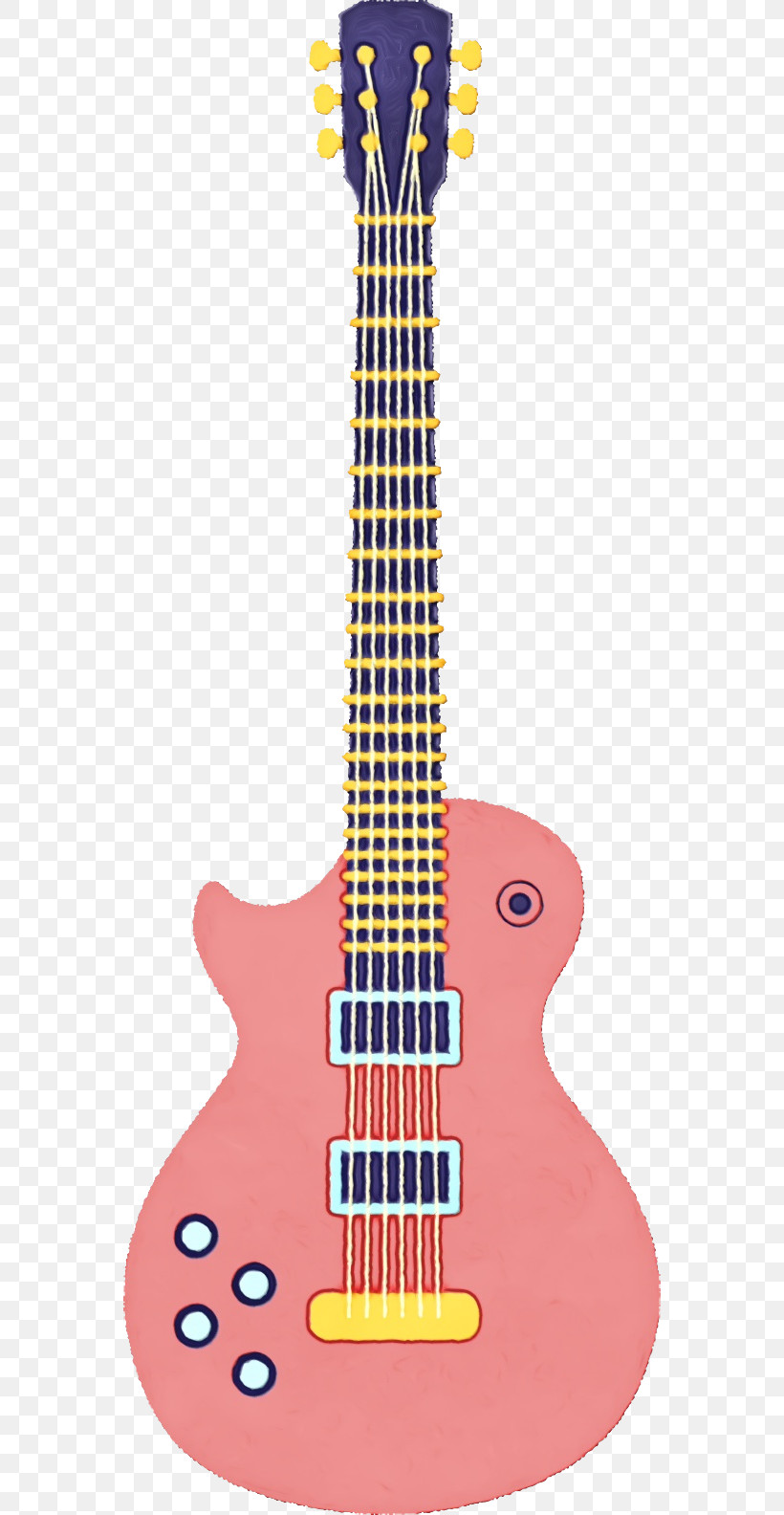 Guitar, PNG, 562x1584px, 6string, Watercolor, Acoustic Guitar, Acousticelectric Guitar, Bass Guitar Download Free