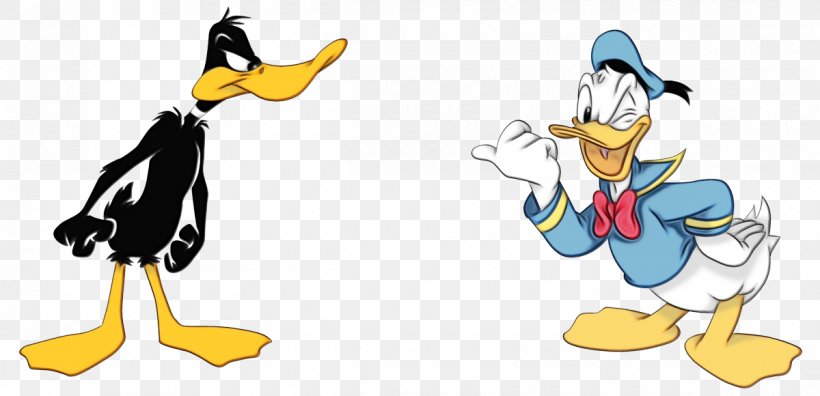 Daffy Duck Donald Duck Bugs Bunny Elmer Fudd Porky Pig, PNG, 1200x580px, Daffy Duck, Animated Cartoon, Animation, Art, Bugs Bunny Download Free