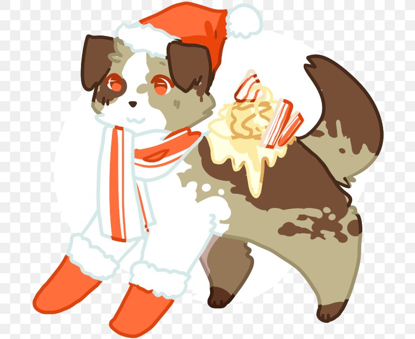 Santa Claus Christmas Ornament Dog Clip Art, PNG, 700x670px, Santa Claus, Canidae, Christmas, Christmas Decoration, Christmas Ornament Download Free