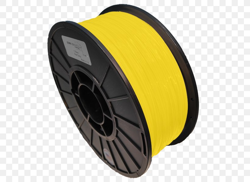 3d Printing Filament Yellow, PNG, 600x600px, 3d Printing, 3d Printing Filament, Behringer T1, Electrical Supply, Makerbot Download Free