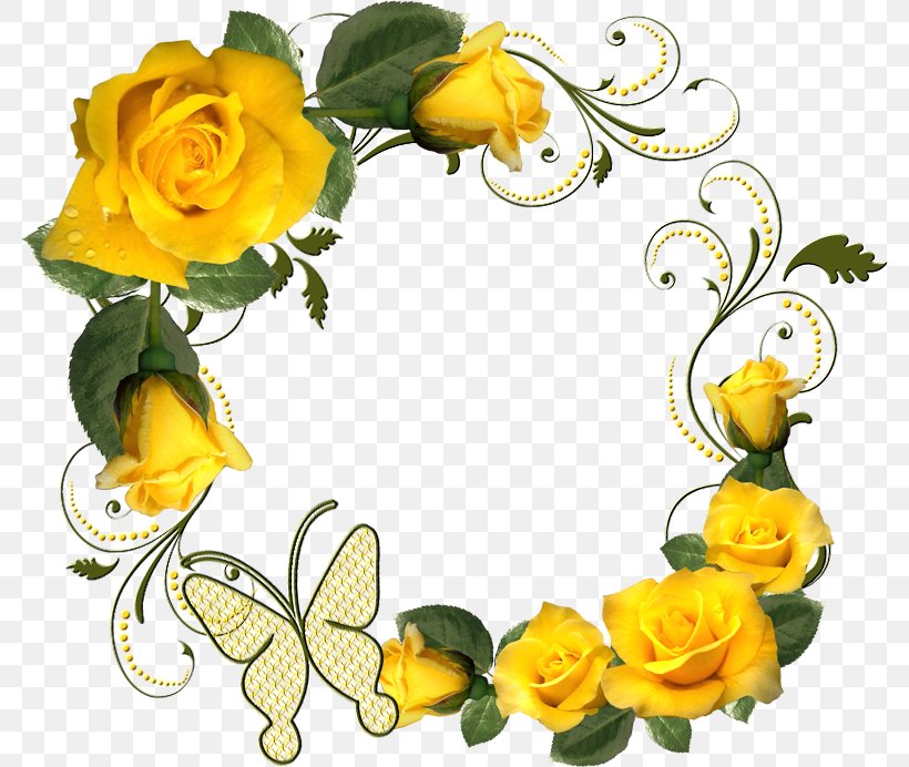 Borders And Frames Rose Picture Frames Clip Art, PNG, 782x692px, Borders And Frames, Cut Flowers, Floral Design, Floristry, Flower Download Free