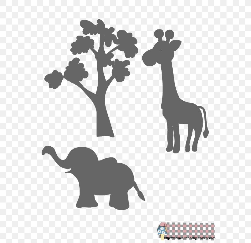 Giraffe Infant Baby Shower Stencil Paper, PNG, 612x792px, Giraffe, Art, Baby Shower, Child, Elephant Download Free