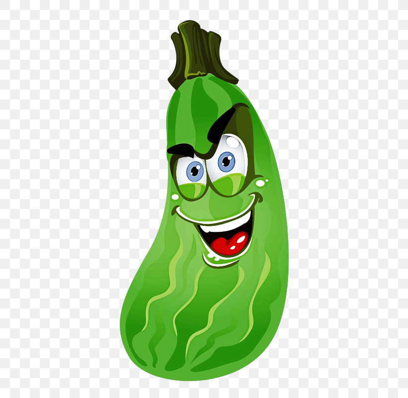 Green Vegetable Cartoon Eggplant Pear, PNG, 391x800px, Green, Capsicum, Cartoon, Cucumber, Eggplant Download Free