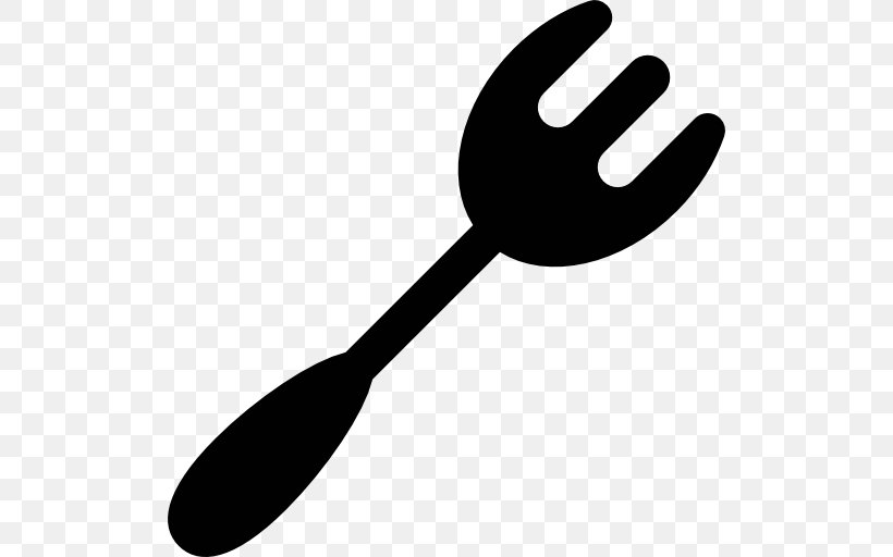 Download Clip Art, PNG, 512x512px, Symbol, Black And White, Cutlery, Eating, Food Scoops Download Free