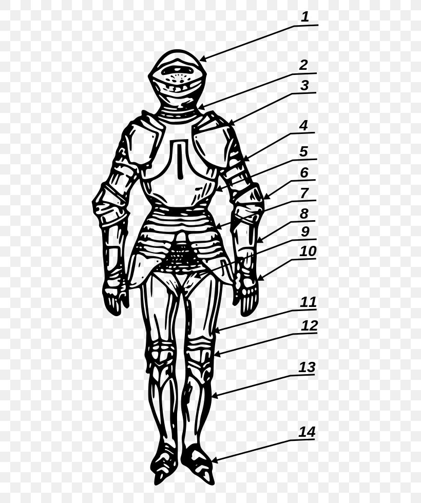 Couter Body Armor Zbroja Pełna Plate Armour Spaulder, PNG, 534x980px, Couter, Area, Arm, Armour, Art Download Free