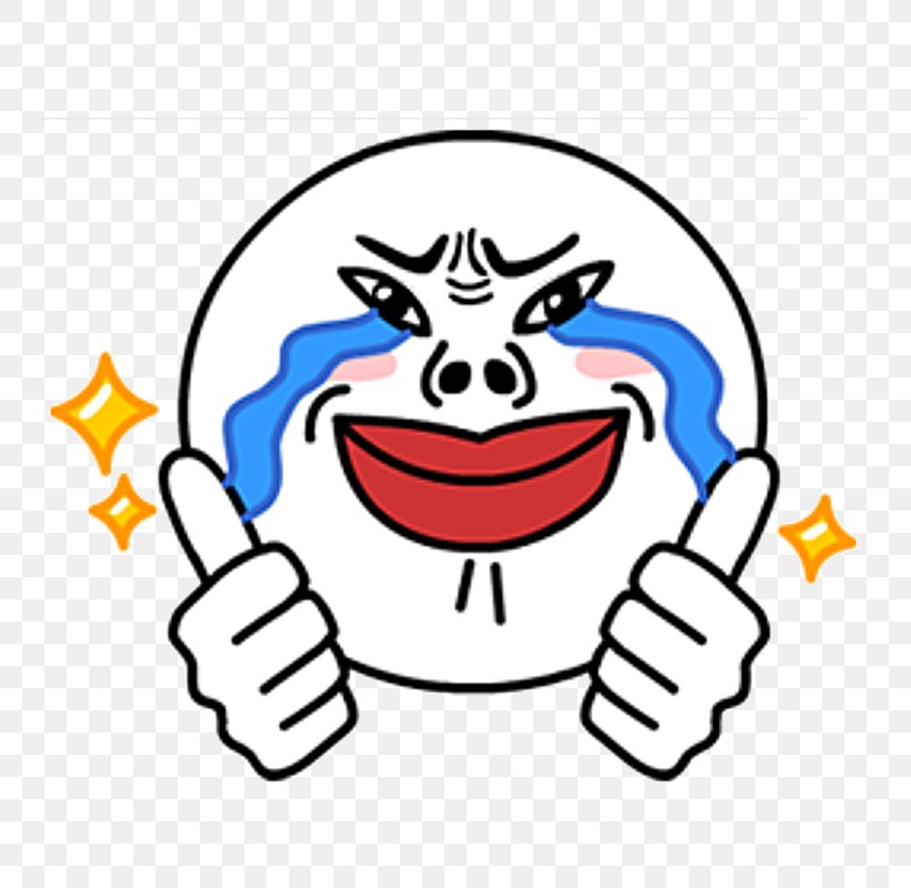 Emoticon Sticker Line Friends Smiley, PNG, 800x800px, Emoticon, Area, Ball, Blog, Clownish Download Free