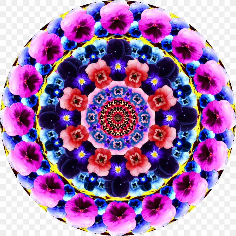 Mandala Flower Kaleidoscope, PNG, 1024x1024px, Mandala, Coloring Book, Digital Art, Flower, Flower Garden Download Free