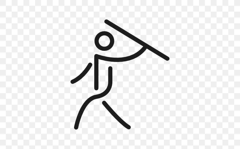 Stick Figure Sport Javelin Throw, PNG, 512x512px, Stick Figure, Black And White, Brand, Coach, Javelin Download Free