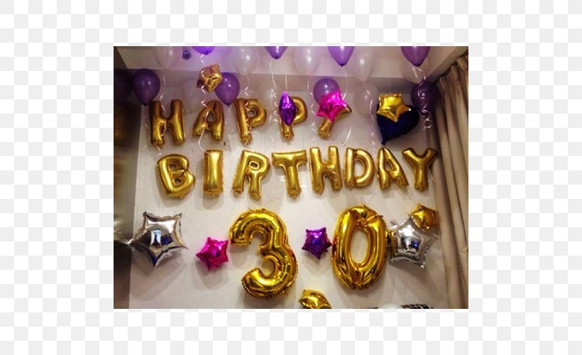 Balloon Corner Birthday Numerical Digit Jewellery, PNG, 500x500px, Balloon, Air, Alphabet, Aluminium, Birthday Download Free