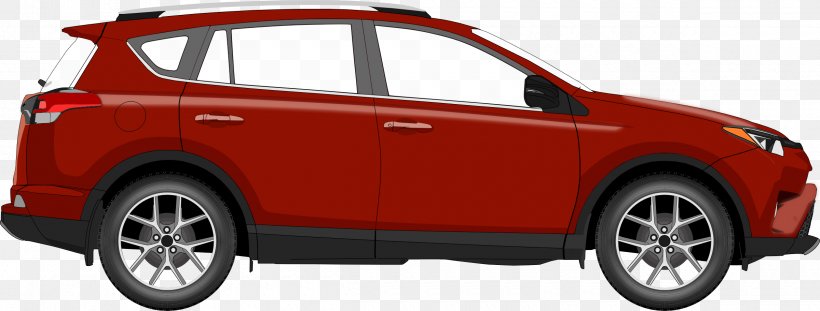 Sport Utility Vehicle Car Clip Art Openclipart Toyota RAV4, PNG, 2400x912px, Sport Utility Vehicle, Auto Part, Automotive Design, Automotive Exterior, Automotive Wheel System Download Free