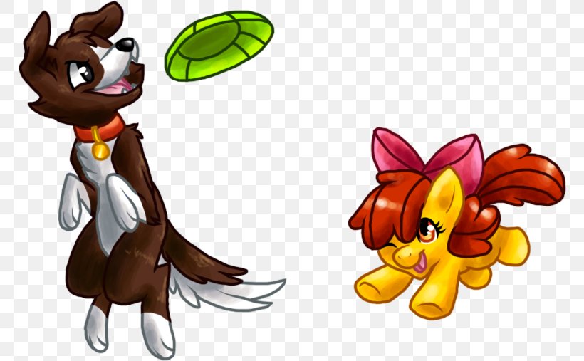 Apple Bloom Horse Play Dog Pet, PNG, 770x507px, Apple Bloom, Art, Bird, Carnivoran, Cartoon Download Free
