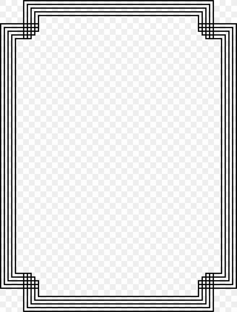 Black And White Picture Frames Grayscale Clip Art, PNG, 1746x2292px, Black And White, Area, Art, Grayscale, Monochrome Download Free