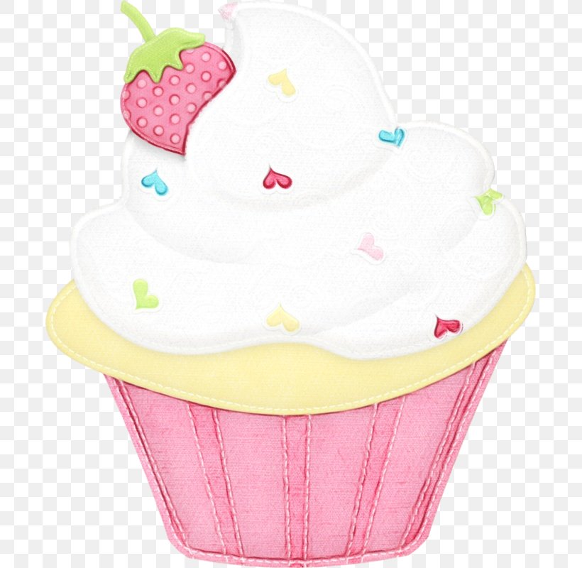 Birthday Cake Drawing, PNG, 691x800px, Watercolor, American Muffins, Baking Cup, Birthday Cupcakes, Buttercream Download Free