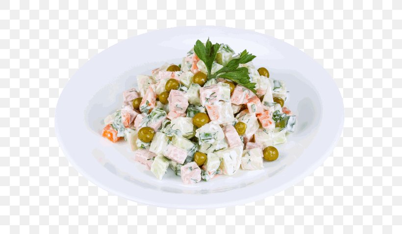Olivier Salad Vegetarian Cuisine Side Dish Vegetable, PNG, 700x478px, Salad, Cafeteria, Cuisine, Dish, Dishware Download Free