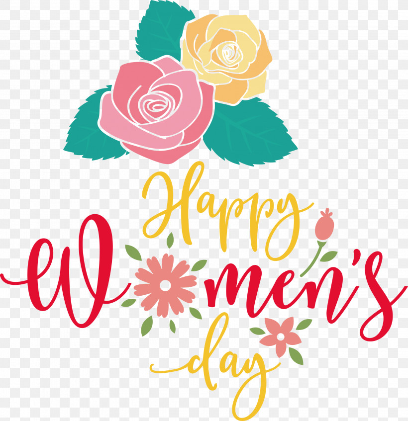 Womens Day Happy Womens Day, PNG, 2901x3000px, Womens Day, Cut Flowers, Floral Design, Garden Roses, Happy Womens Day Download Free