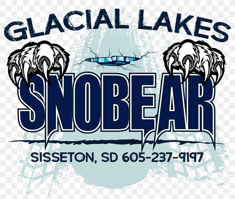 Glacial Lakes SnoBear, LLC Ice Shanty Glacier Sisseton, PNG, 900x764px, Ice Shanty, Advertising, Banner, Blue, Brand Download Free