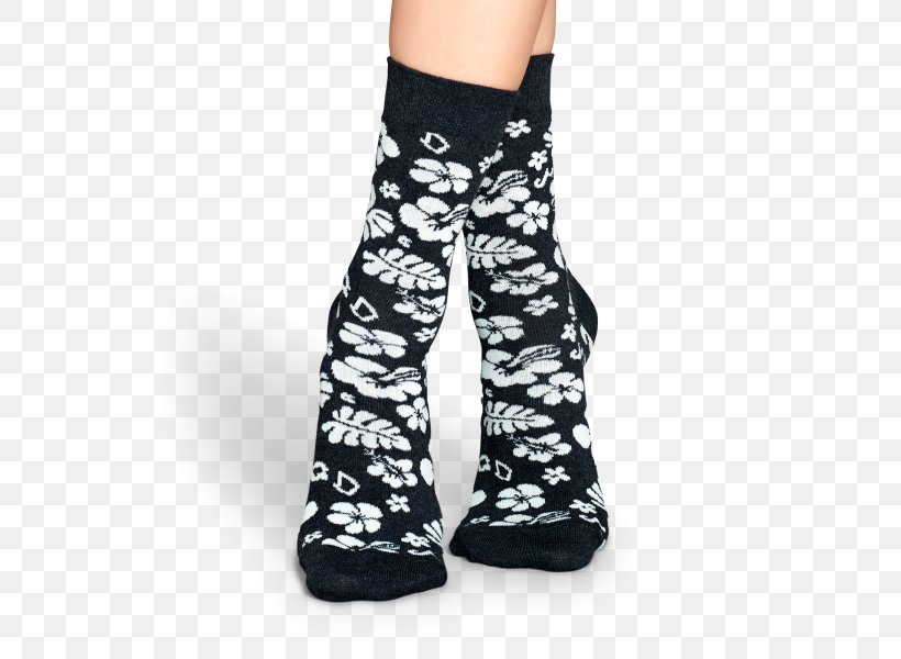Happy Socks Knee Cotton, PNG, 548x600px, Sock, Cerberus, Cotton, Flower, Happy Socks Download Free