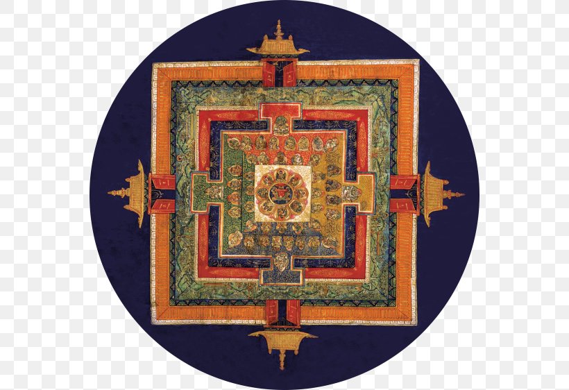 Mandala Tashi Lhunpo Monastery Symbol Buddhism Bhaisajyaguru, PNG, 562x562px, Mandala, Bhaisajyaguru, Buddhism, Centimeter, Euro Download Free