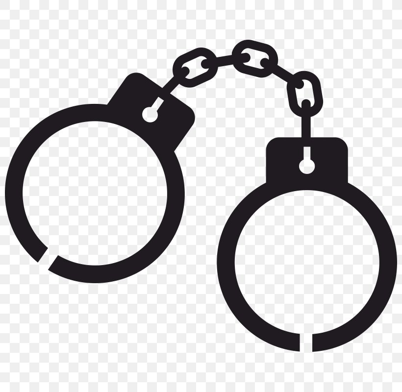Handcuffs Crime Police Clip Art, PNG, 800x800px, Handcuffs, Arrest, Body Jewelry, Crime, Criminal Justice Download Free