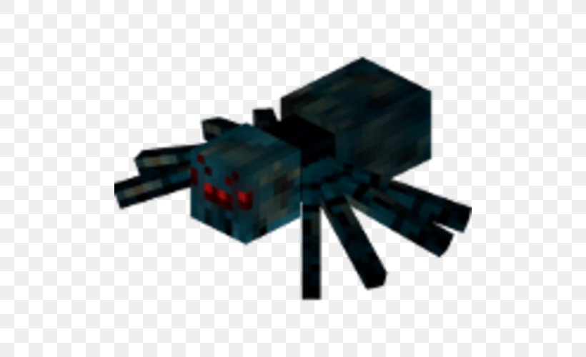 Minecraft Mob Cave Spider Survival, PNG, 500x500px, Minecraft, Atmosphere, Black, Blue, Cave Download Free