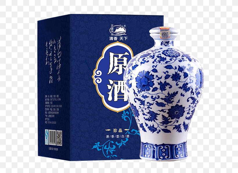 Distilled Beverage Baijiu Wine Xinghuacunzhen U6c7eu9152, PNG, 597x597px, Distilled Beverage, Alcoholic Beverage, Baijiu, Barware, Blue And White Porcelain Download Free